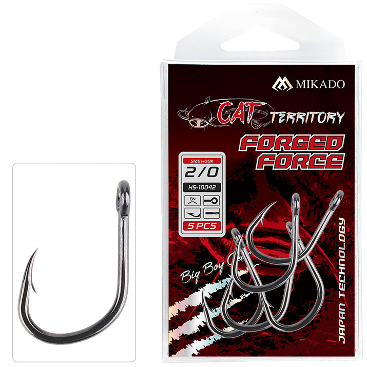 Mikado Haken - Cat Territory - Forged Force NR. 2/0 Bn - 5 Stk.