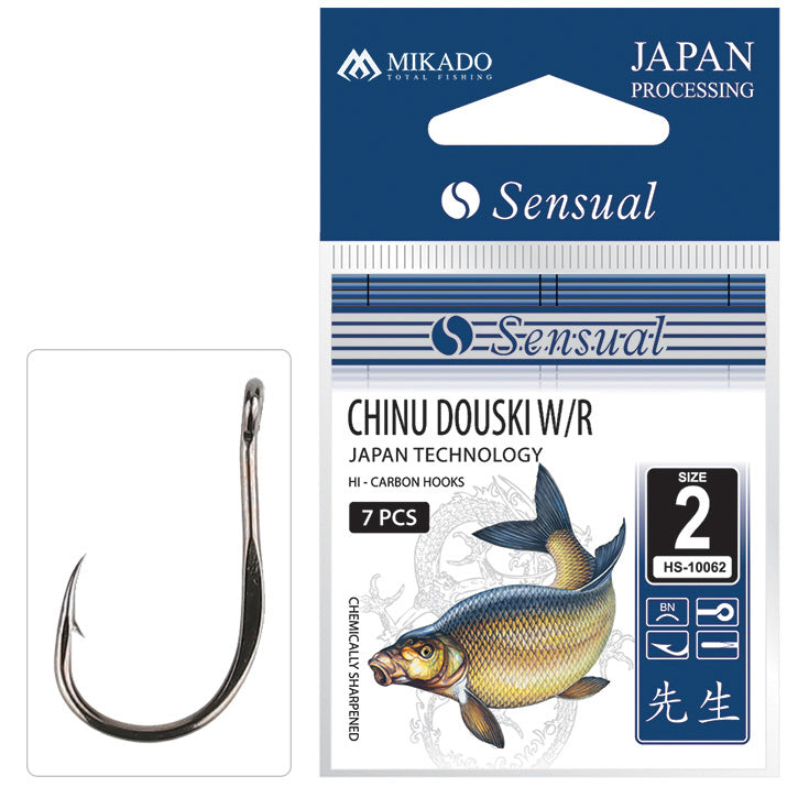Mikado Haken - Sensual - Chinu Douski W/R NR. 8 Bn - 10 Stk.