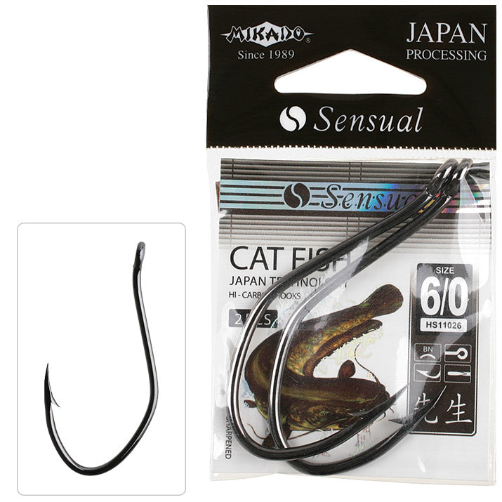 Mikado Haken - Sensual - Cat Fish NR. 2/0 Bn - 2 Stk.