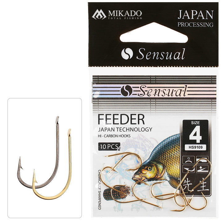 Mikado Haken - Sensual - Feeder 9109 NR. 6 G - 10 Stk.
