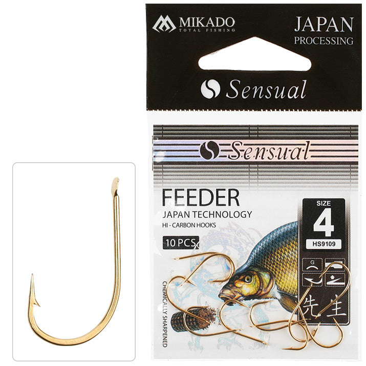 Mikado Haken - Sensual - Feeder 9109 NR. 10 G - 10 Stk.