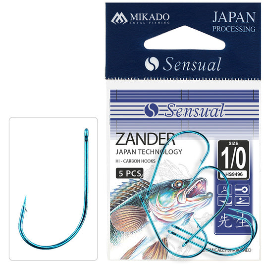 Mikado Haken - Sensual - Zander NR. 1/0 - 5 Stk.