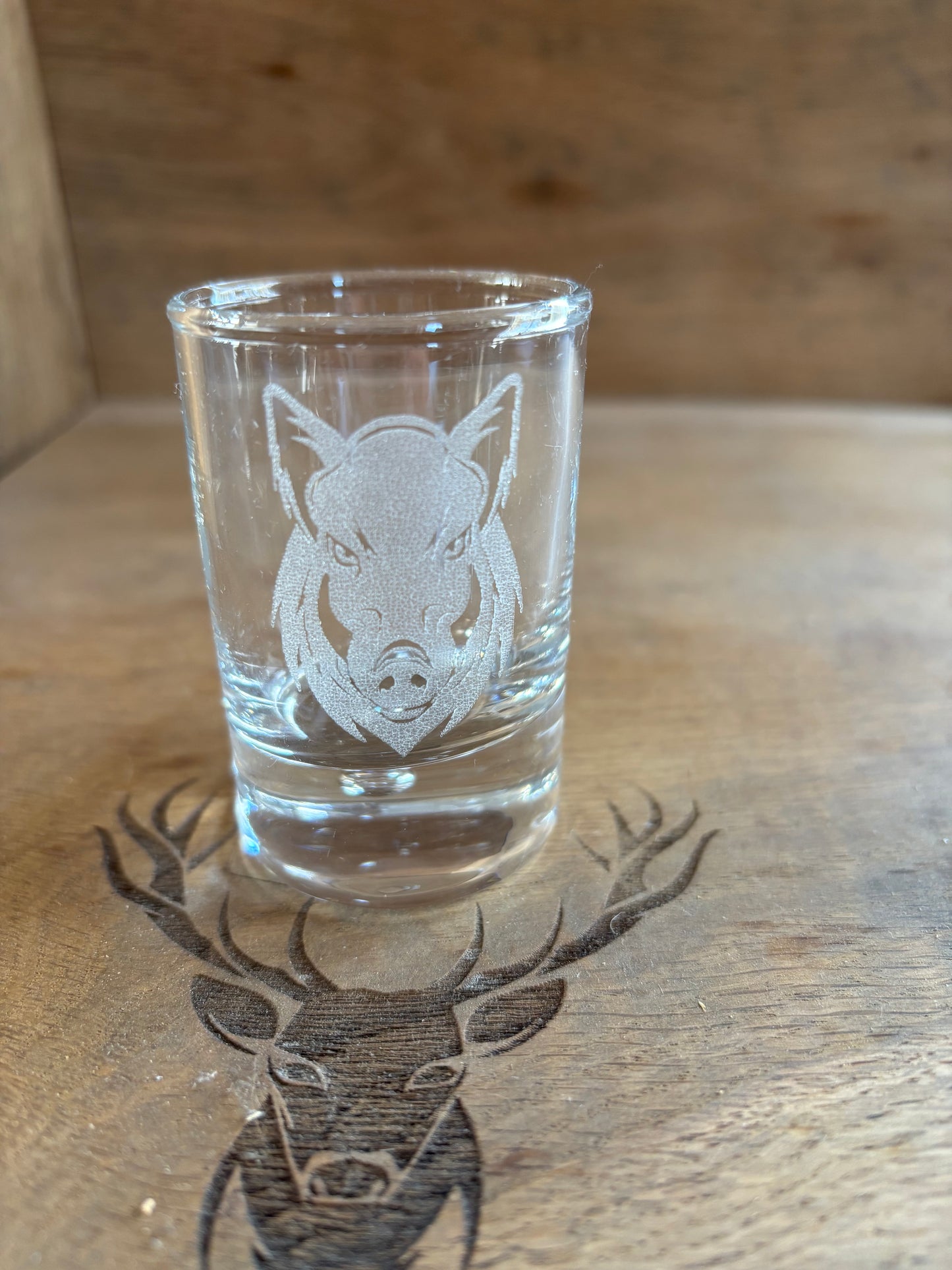 Shot Gläser verschiedene Motive