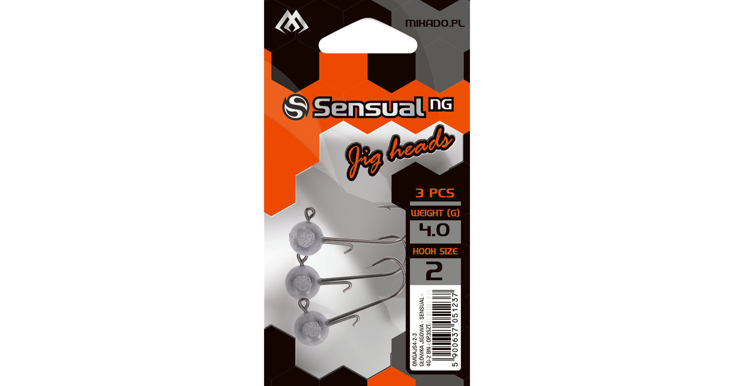 Mikado Jig Head - Sensual - 2g-2 Bn - 3 Stk.