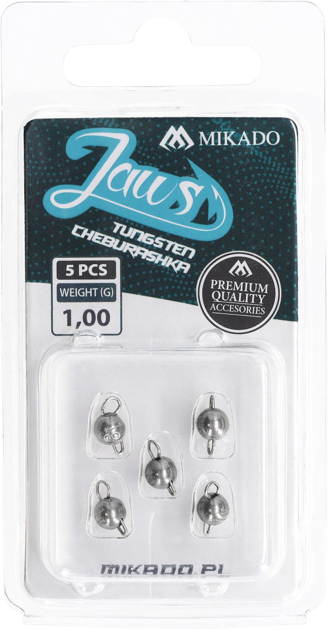 Mikado Cheburashka - Tungsten Jaws 1g - 5 Stk.