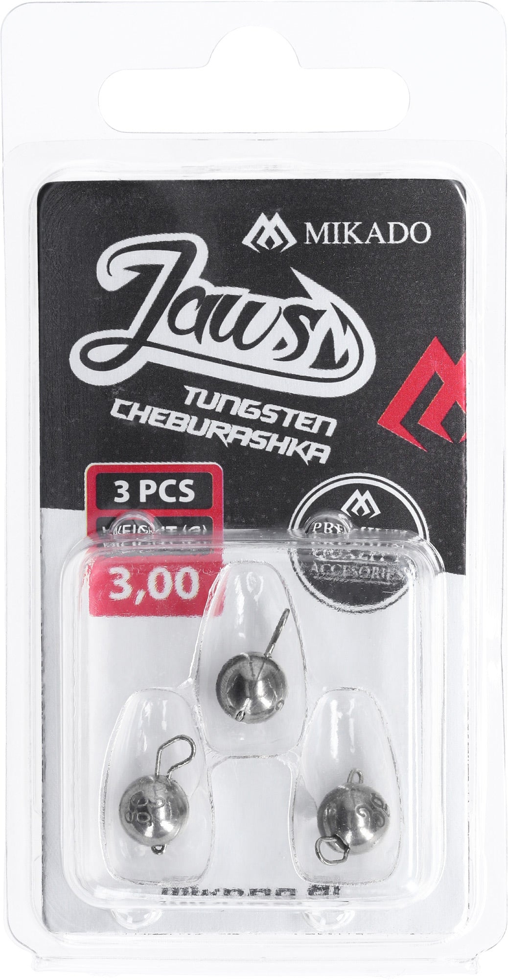 Mikado Cheburashka - Tungsten Jaws 3g - 3 Stk.