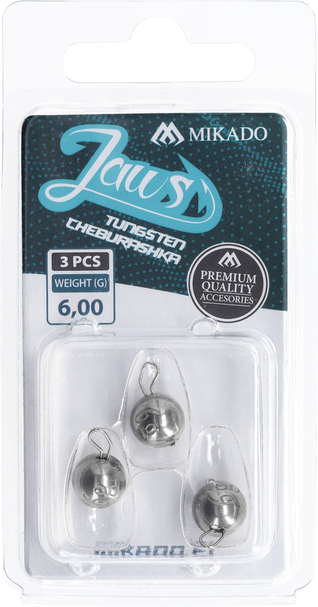 Mikado Cheburashka - Tungsten Jaws 6g - 3 Stk.