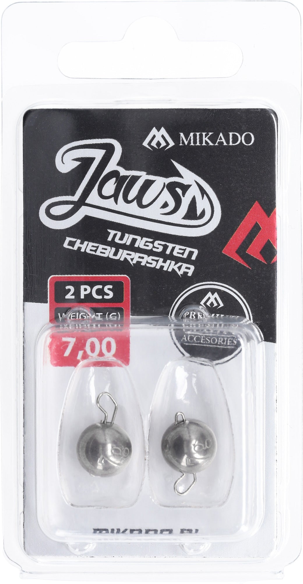 Mikado Cheburashka - Tungsten Jaws 7g - 2 Stk.