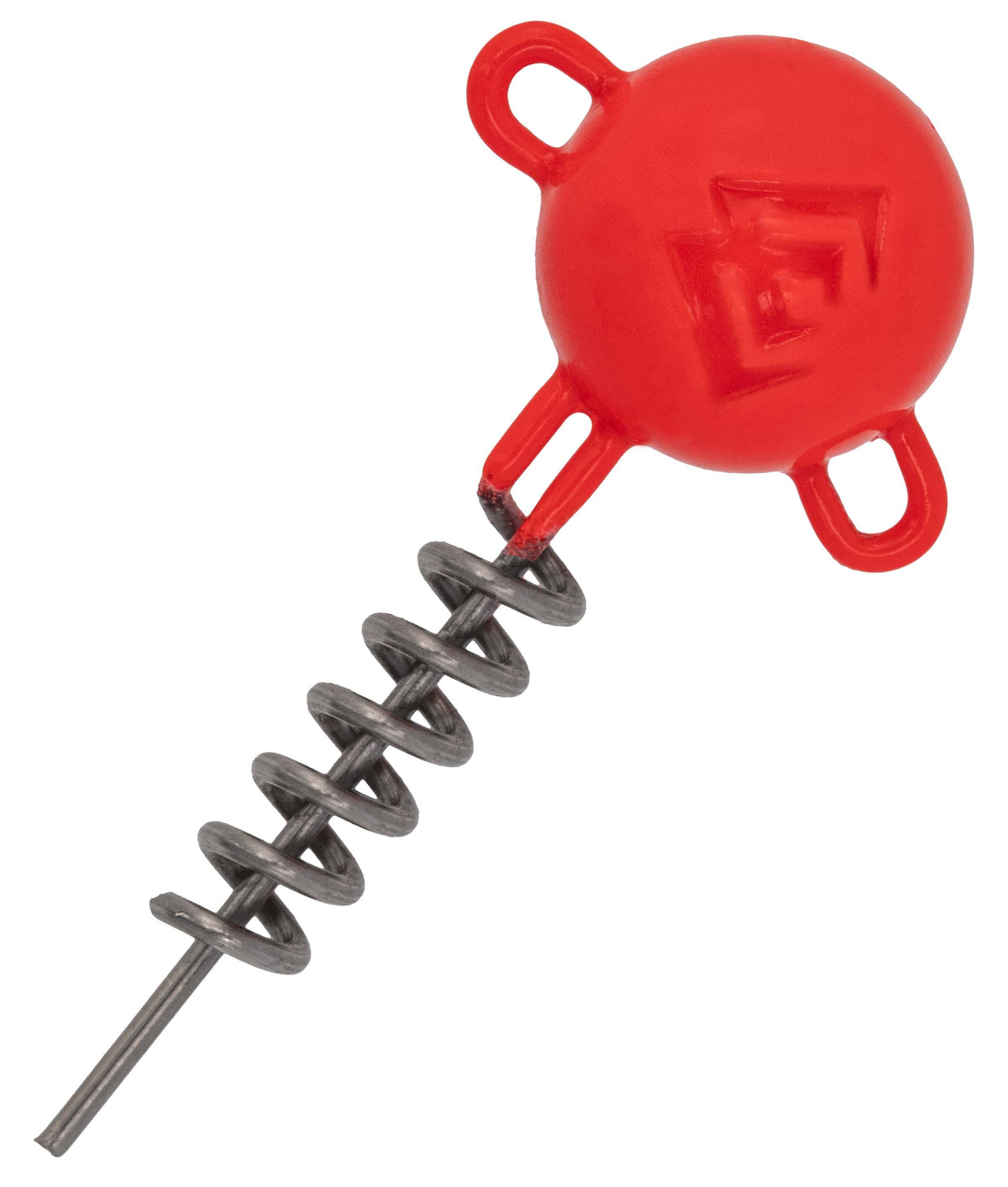 Mikado Jig Head - Jaws Mit Schraube - Uv-Orange 25g - 2 Stk.