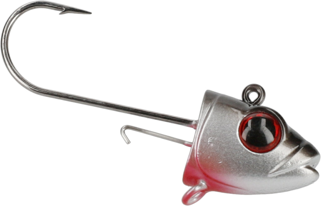 Mikado Jig Head - Jaws Vertical - 30g-5/0-Natural Roach - 2 Stk.