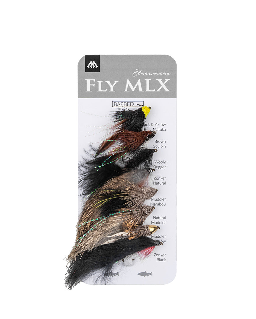 Mikado Set - Künstliche Fliegen - Streamers - Barbed - 1 Satz