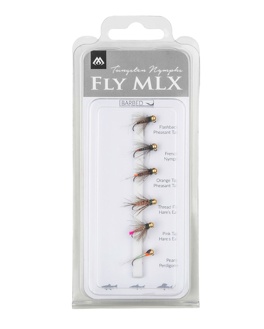 Mikado Set - Künstliche Fliegen - Tungsten Nymphs - Barbed - 1 Satz