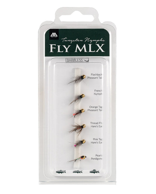 Mikado Set - Künstliche Fliegen - Tungsten Nymphs - Barbless - 1 Satz