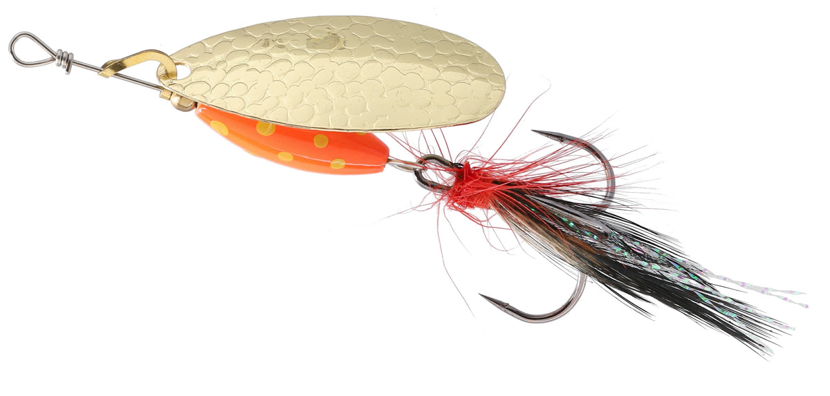 Mikado Spinner - M-Grub Nr 4 Gold / Red Tiger - 1 Stk.