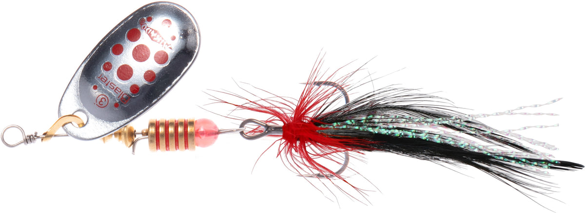 Mikado Spinner - Blaster Mit Quaste 3 - Silber / 10 - 1 Stk.