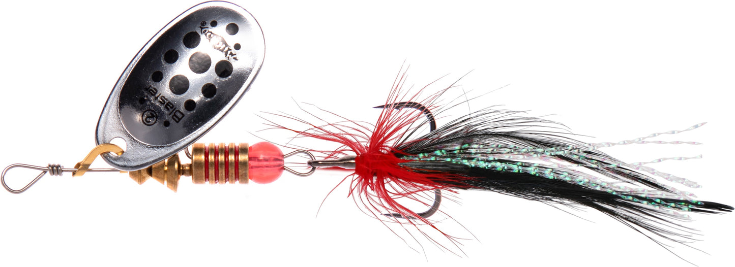 Mikado Spinner - Blaster Mit Quaste 3 - Silber / 11 - 1 Stk.