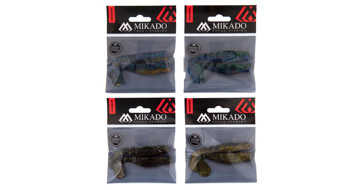 Mikado Köder - Fishunter Ii 7.5cm/DARK Mix - 2 Stk.