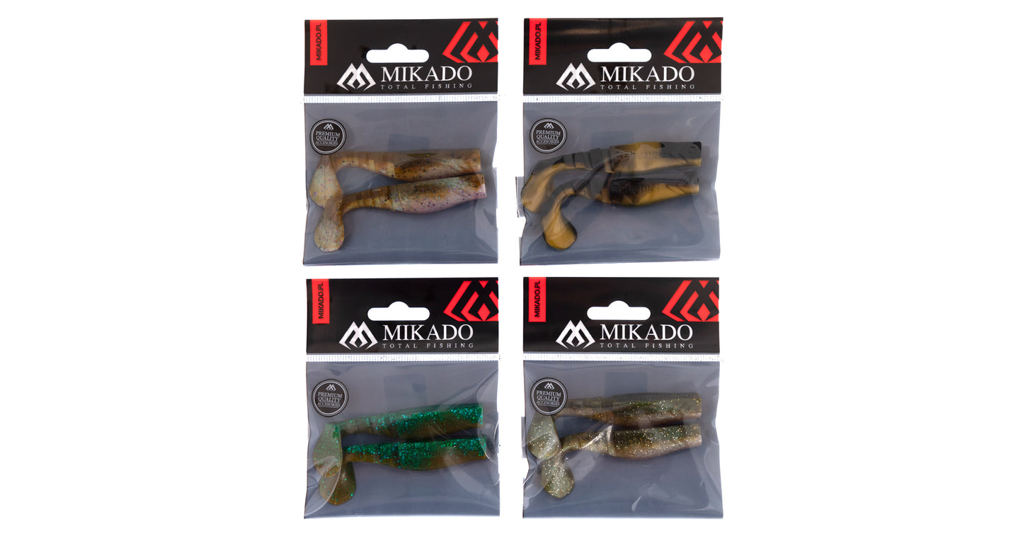 Mikado Köder - Fishunter Ii 7.5cm/FANTASY Mix - 2 Stk.