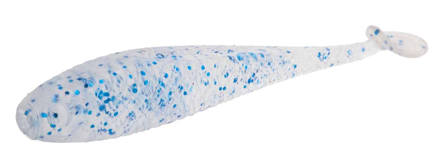 Mikado Köder - M-Craft Baby Shad 75mm / Clear Blue - 5 Stk.