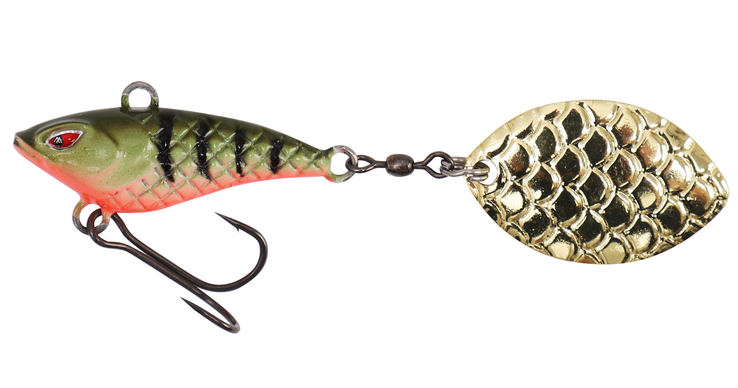 Mikado Köder - M-Tail 12g/HOT Perch - 1 Stk.