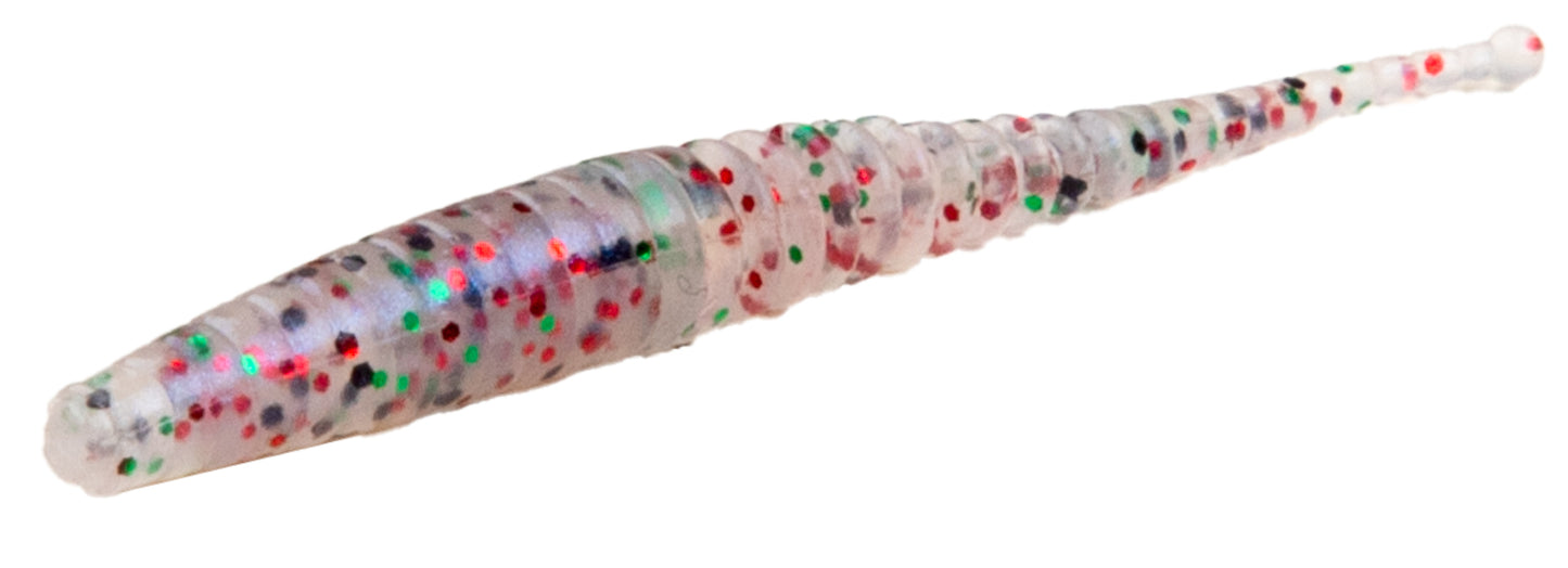 Mikado Köder - M-Craft Wiggly Worm 100mm / Shrimp  - 5 Stk.
