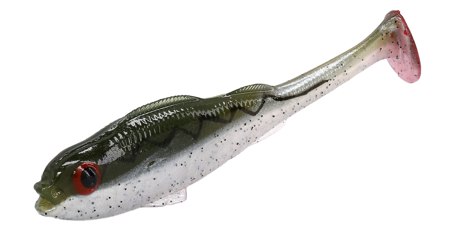 Mikado Köder - Real Fish Perch 6.5cm/FROG - 6 Stk.