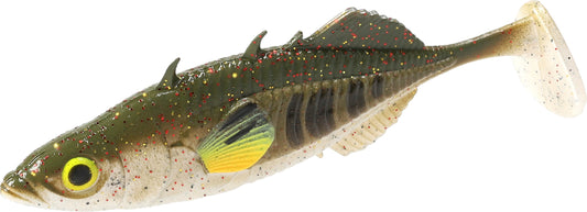 Mikado Köder - Real Fish Stickleback / Green Pumpkin