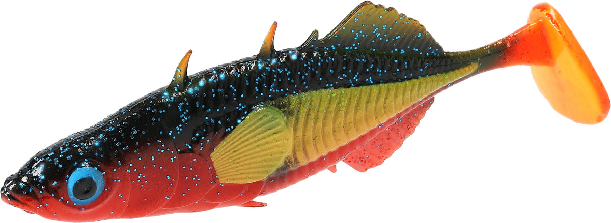 Mikado Köder - Real Fish Stickleback 5cm / Red Killer - 5 Stk.