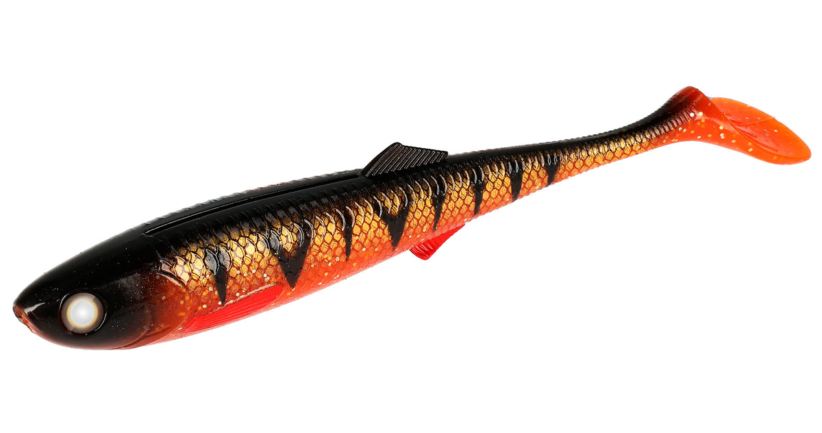 Mikado Köder - Sicario 10.5cm/ORANGE Perch - 5 Stk.