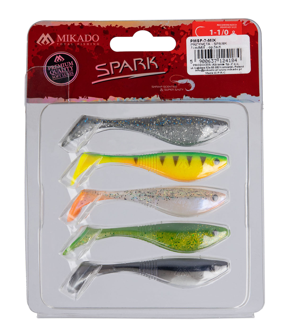Mikado Köder - Spark 7cm/MIX - 5 Stk.