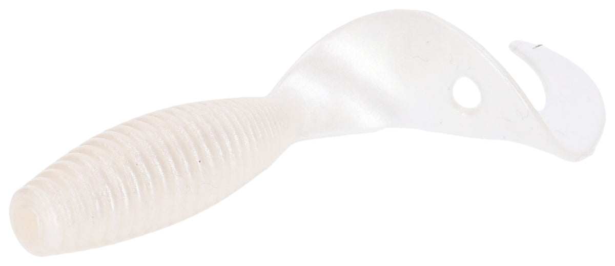 Mikado Köder - Twister 51mm/ Pearl - 8 Stk.