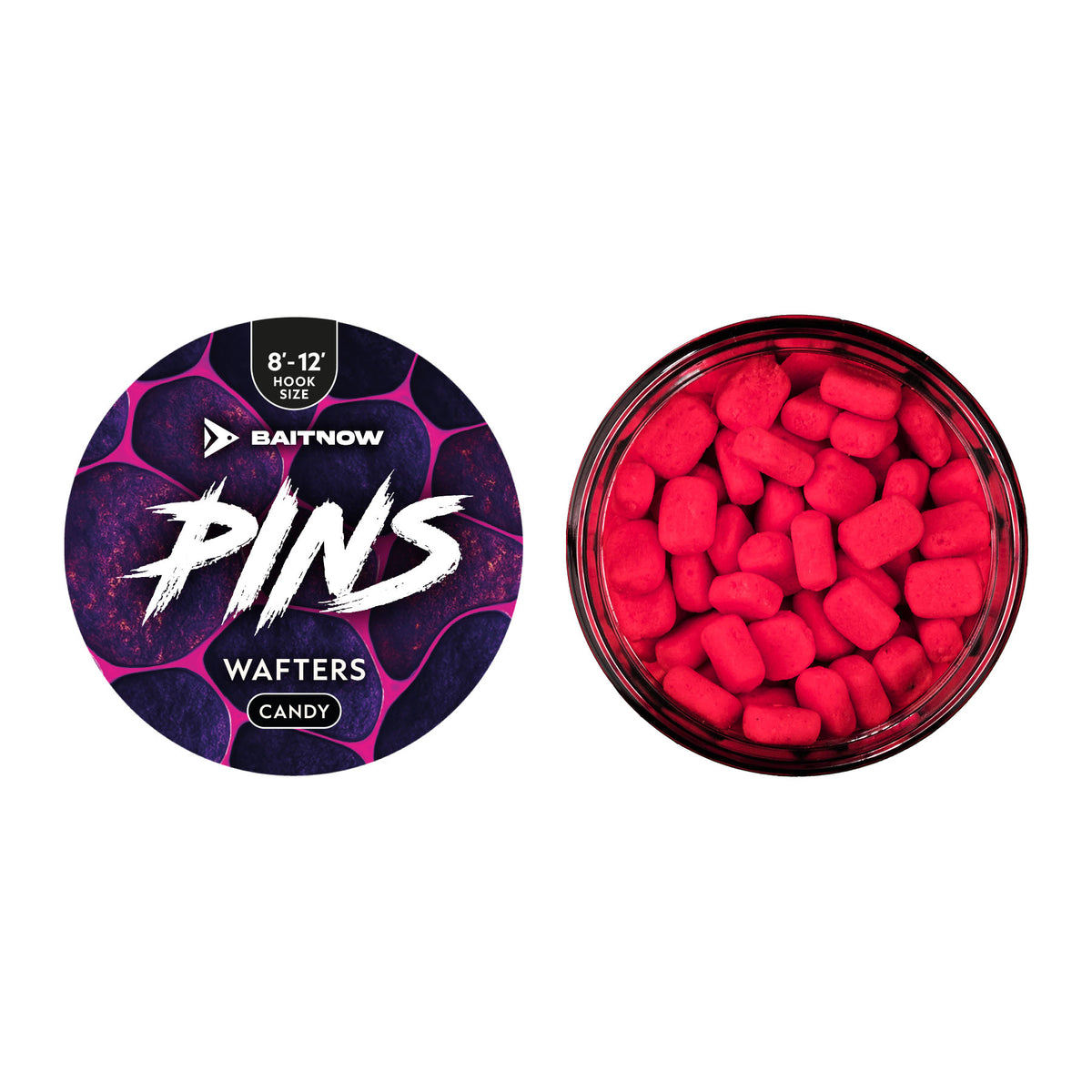 Mikado Wafters Method Feeder - Pins Candy Grösse Haken 8-12 12g - Packung 1 stk.