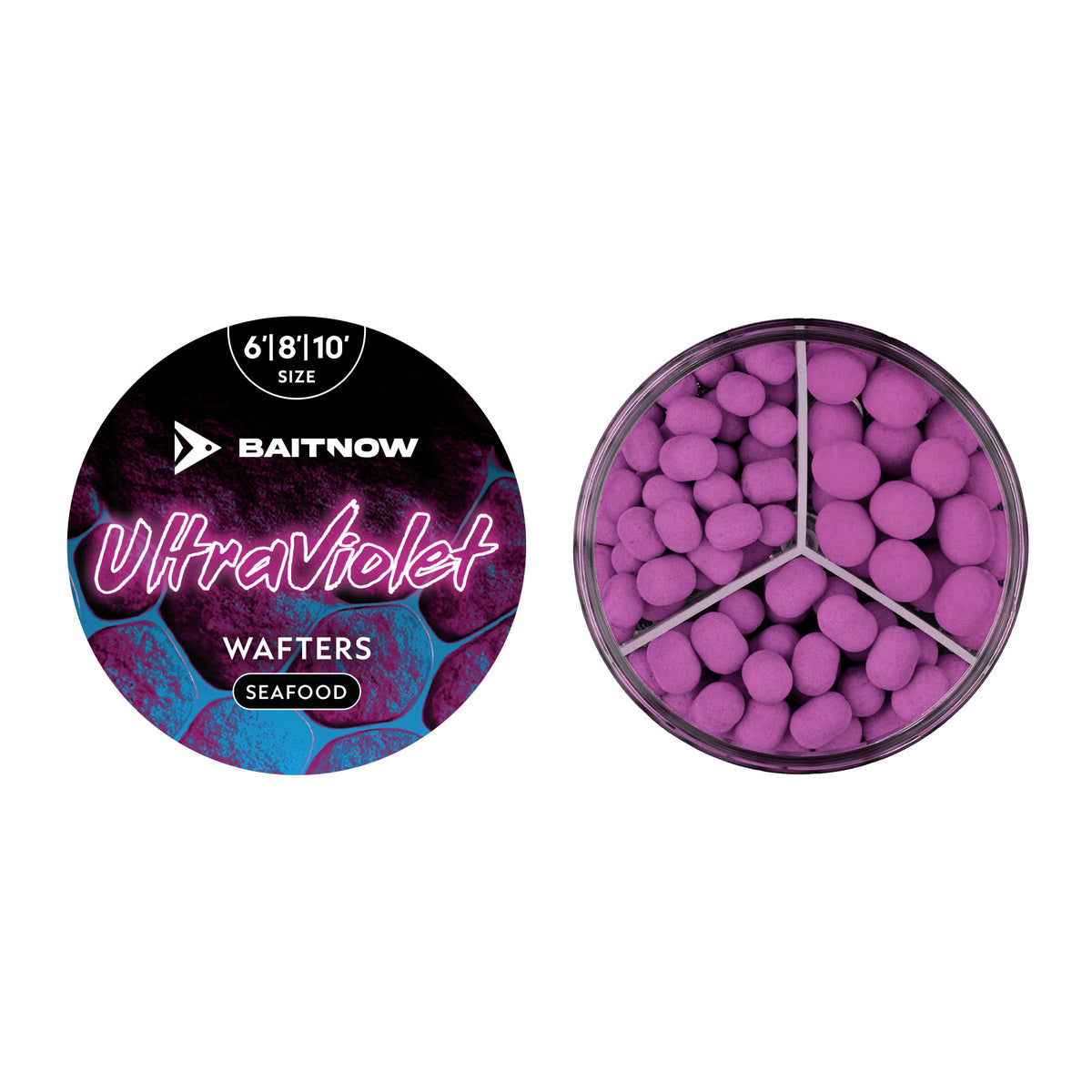 Mikado Wafters Method Feeder - Ultra Violet Grösse 6/8/10 24g - Packung 1 stk.