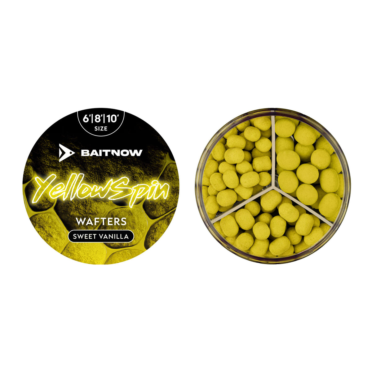Mikado Wafters Method Feeder - Yellow Spin Grösse 6/8/10 24g - Packung 1 stk.