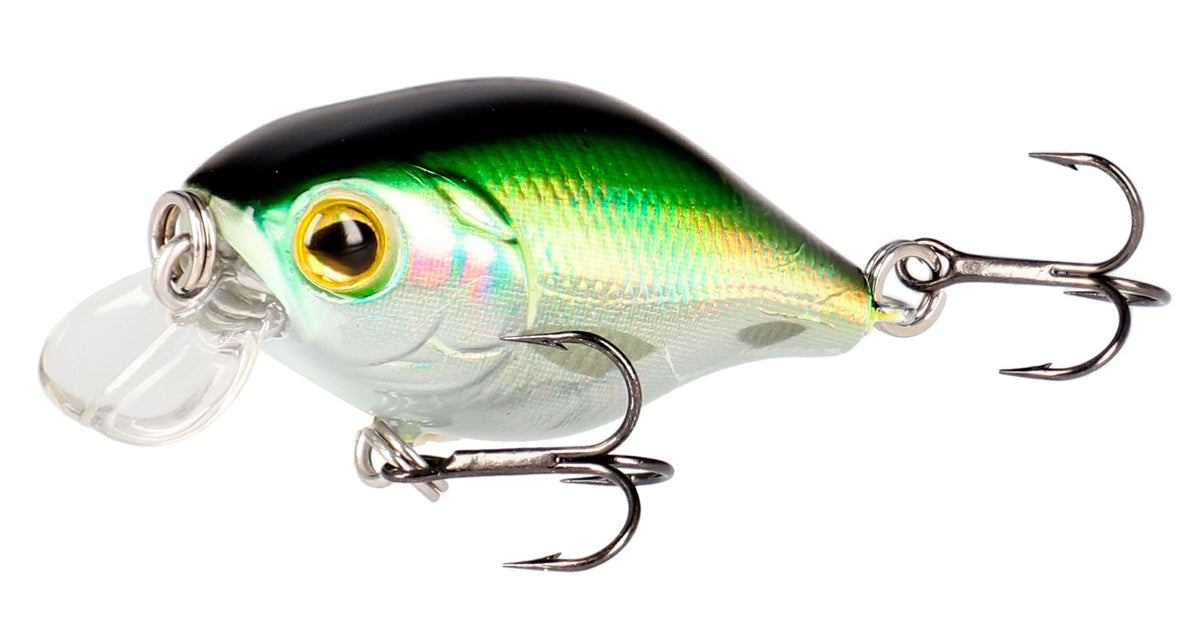 Mikado Wobbler Fishunter Bold Head - 4cm/OLIVE Bleak - Schwimmend - 1 Stk.