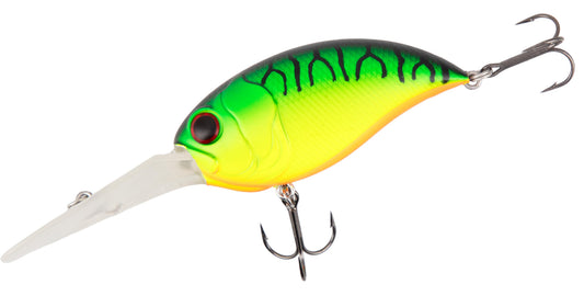Mikado Wobbler Crazy Crank - 62mm/19.7g/FIRE Tiger - Schwimmend - 1 Stk.