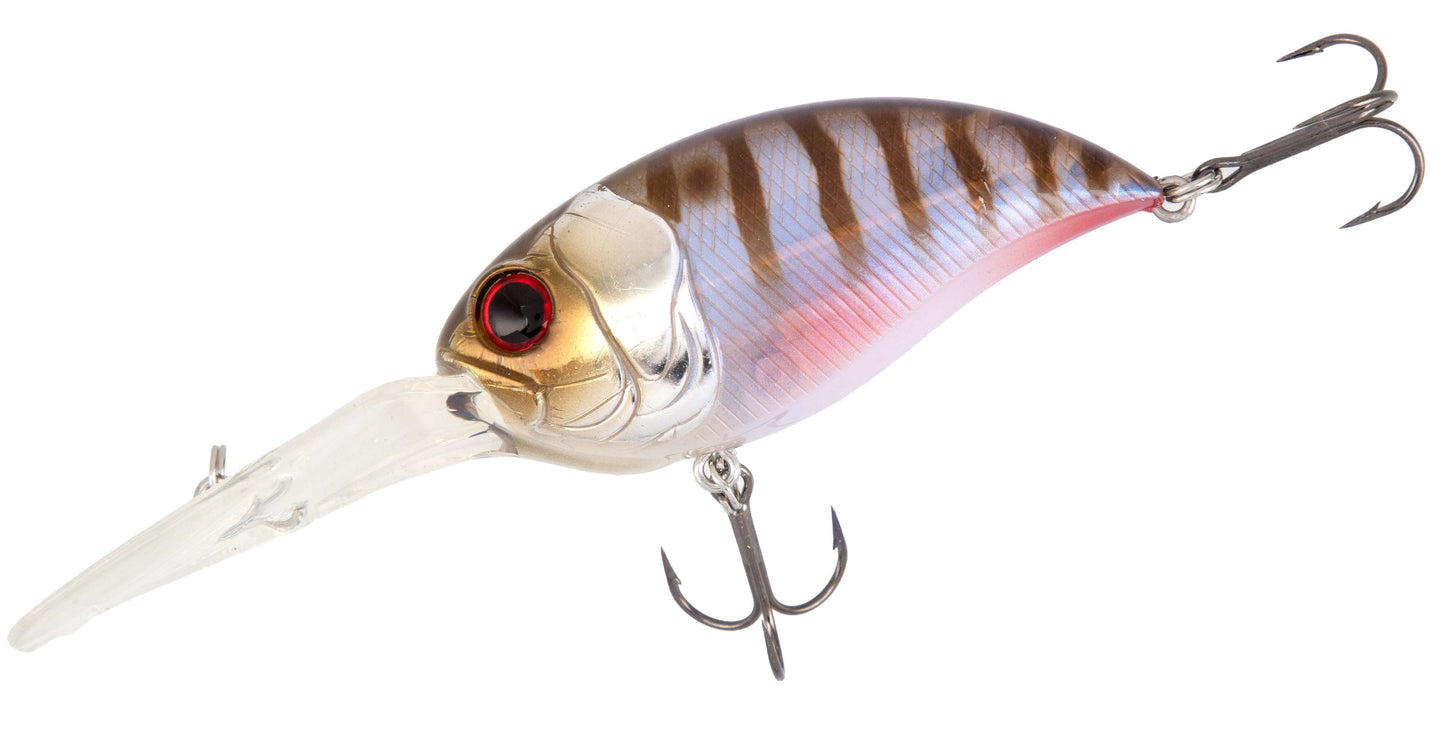 Mikado Wobbler Crazy Crank - 62mm/19.7g/OIKAWA Perch - Schwimmend - 1 Stk.