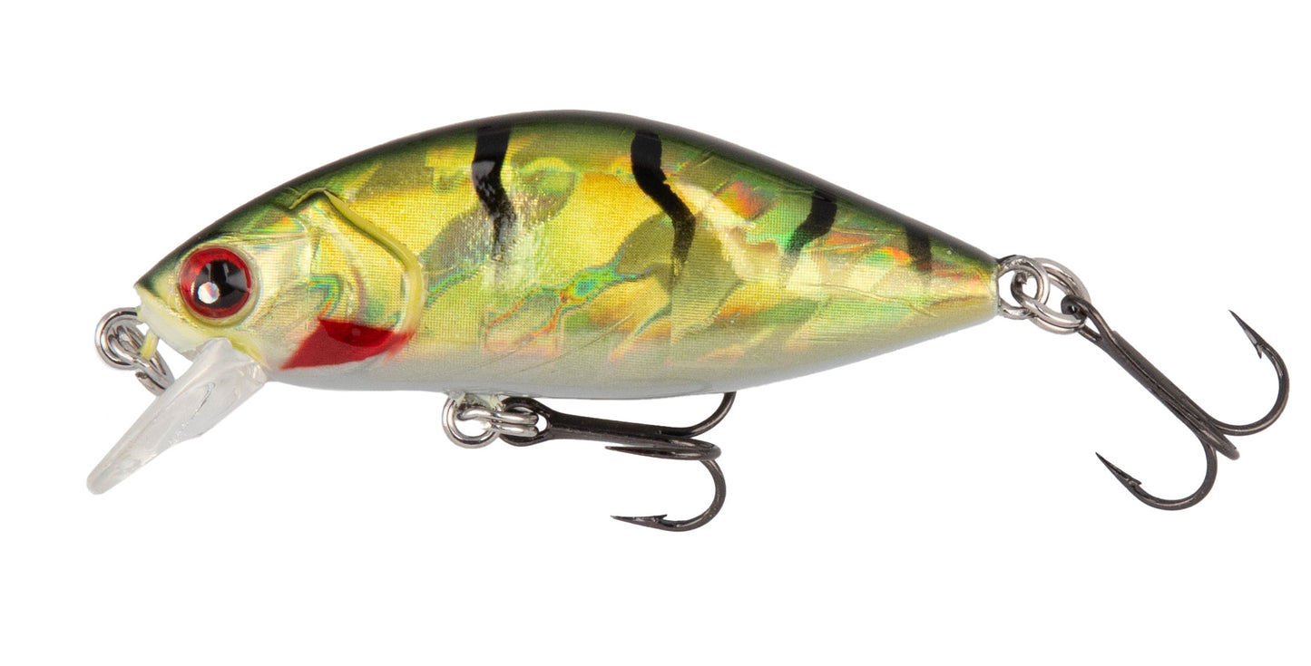 Mikado Wobbler Delicious - 45mm/3.5g/GREEN Perch - Sinkend - 1 Stk.