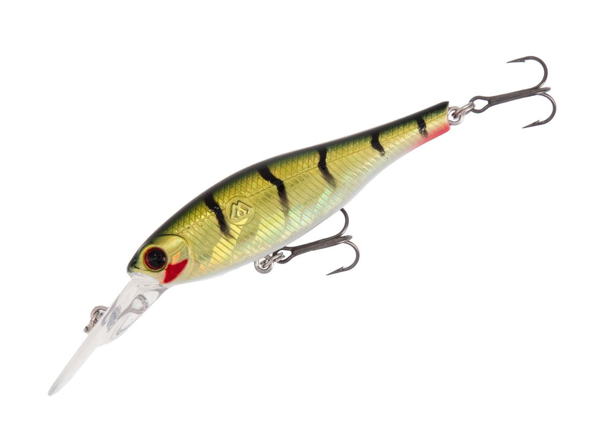 Mikado Wobbler Evo Twitch - 70mm/7.5g/GREEN Perch - Suspending - 1 Stk.