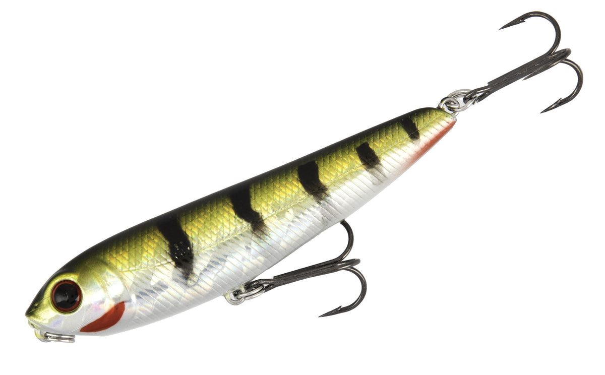 Mikado Wobbler Mft Dog - 75mm/8g/GREEN Perch - Schwimmend - 1 Stk.