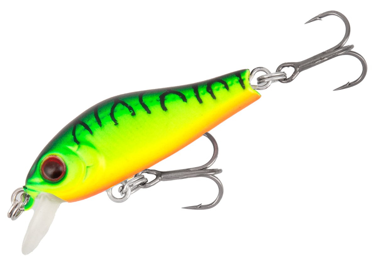Mikado Wobbler Prominnow - 35mm/2g/FIRE Tiger - Schwimmend - 1 Stk.