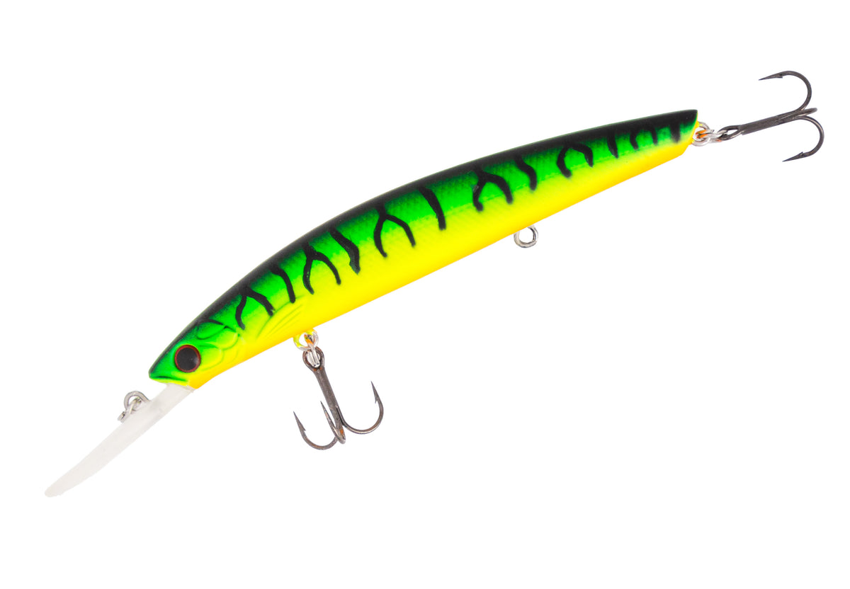 Mikado Wobbler Rumba Twitch - 95mm/9.0g/FIRE Tiger - Schwimmend - 1 Stk.
