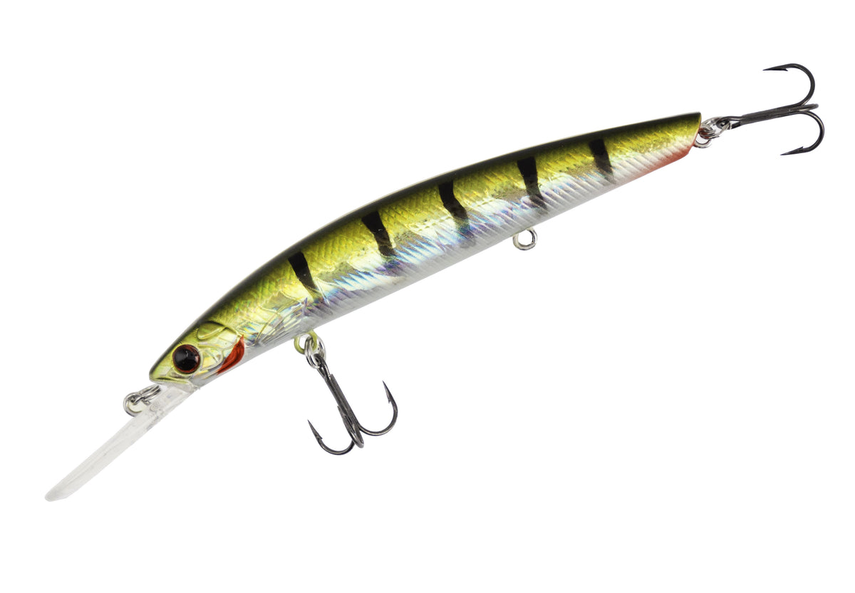 Mikado Wobbler Rumba Twitch - 95mm/9.0g/GREEN Perch - Schwimmend - 1 Stk.