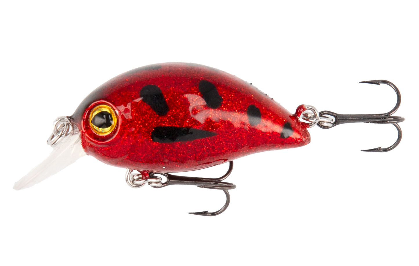 Mikado Wobbler Shimmy - 34mm/3.0g/LADYBIRD - Schwimmend - 1 Stk.
