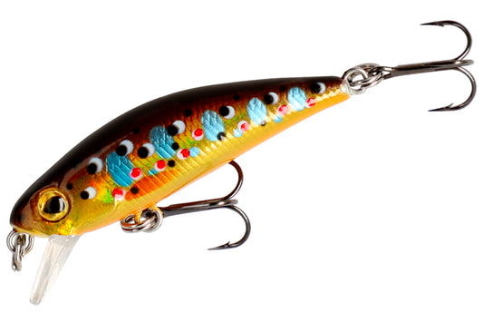 Mikado Wobbler Twist - Trout - Sinkend