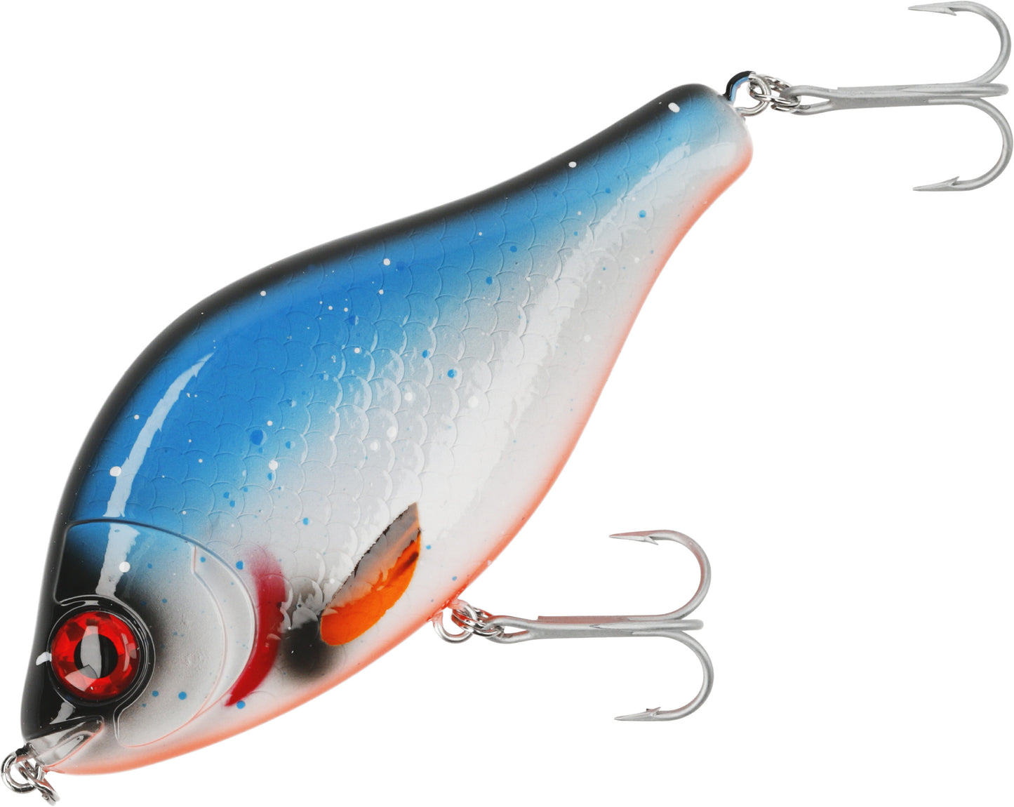 Mikado Wobbler - Mft Jerk - 7cm / Blue Roach Sinkend - 1 Stk.