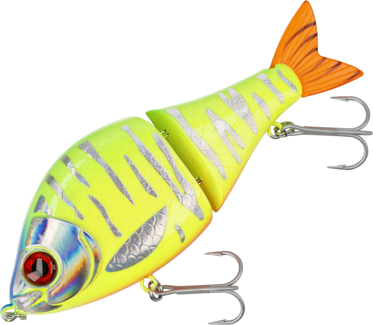 Mikado Wobbler - Mft Swimbait - 10cm / Holo Tiger Langsam Sinkend - 1 Stk.