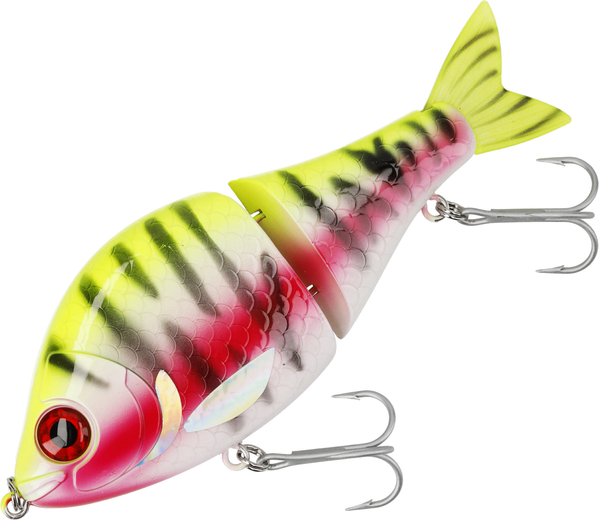 Mikado Wobbler - Mft Swimbait - 7cm / Lemon Tiger Langsam Sinkend - 1 Stk.