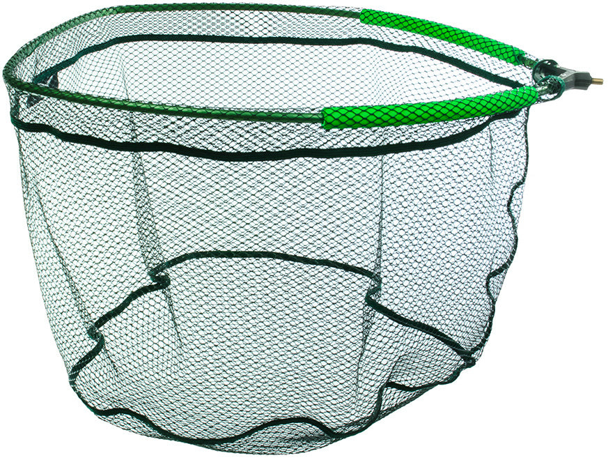 Mikado Landing Net Head - Mf 60/50cm - Soft Mesh - Durchmesser 5mm - Mit Posen - 1 Stk.