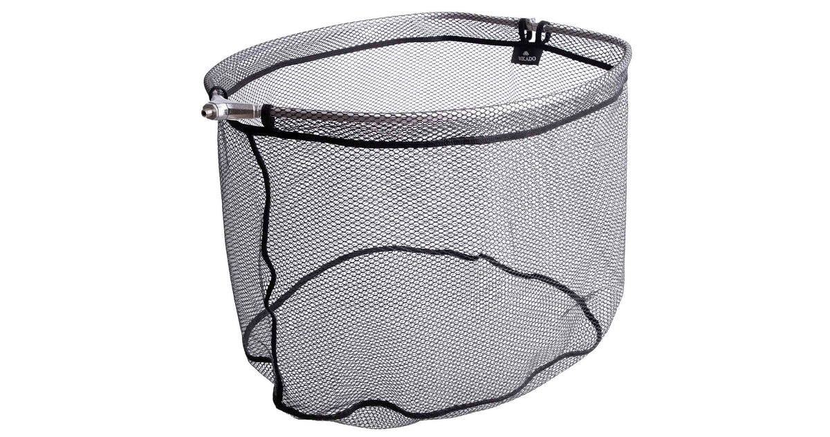 Mikado Landing Net Head - 60/50cm - Gummierte Kescher - Durchmesser 6mm - Faltbar - 1 Stk.